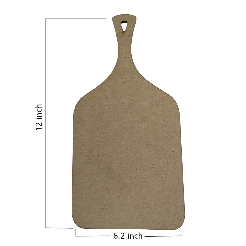 Set of 1 of MDF Chopping Board and Wooden Easel
